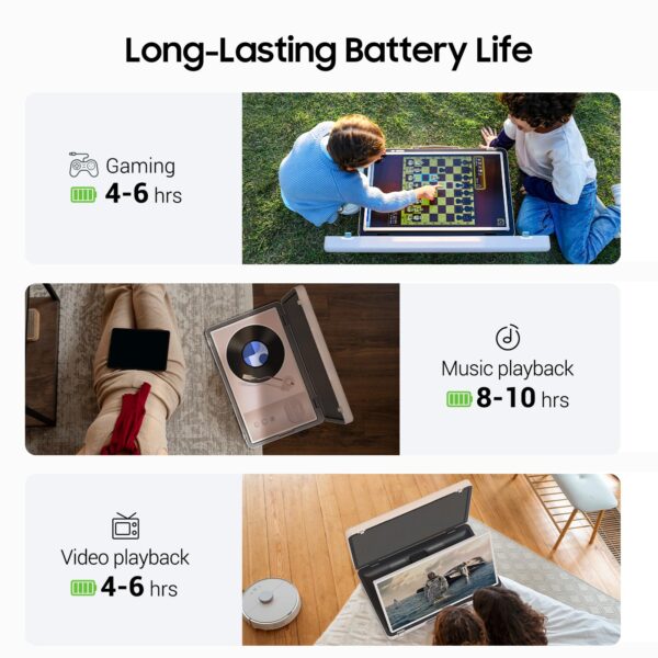 27-inch Smart Touchscreen Portable TV - Image 4