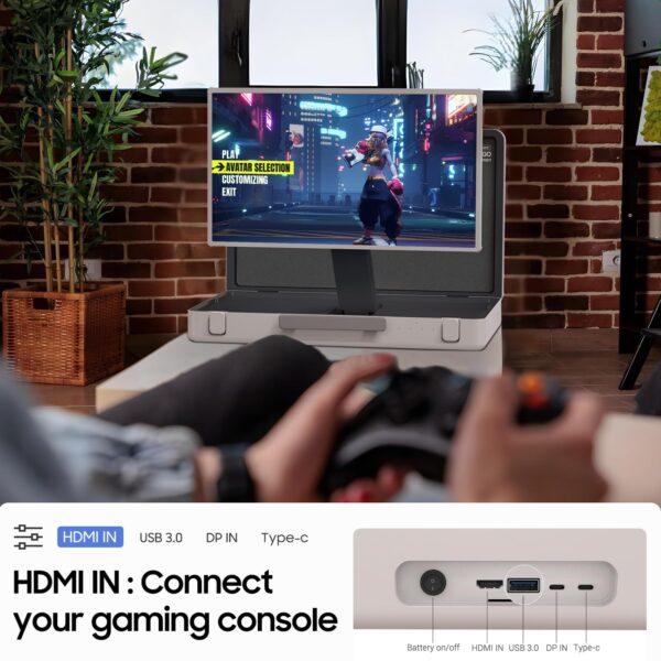 27-inch Smart Touchscreen Portable TV - Image 6