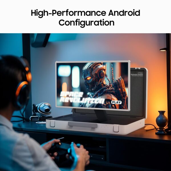 27-inch Smart Touchscreen Portable TV - Image 7