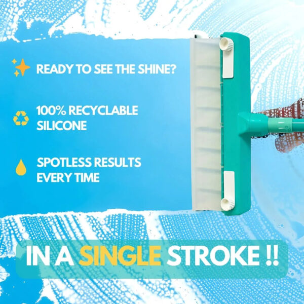 🔥 Whoa! Streak-Free Magic Window Squeegee (Eco-Friendly Silicone Kit!) - Quick & Easy!
