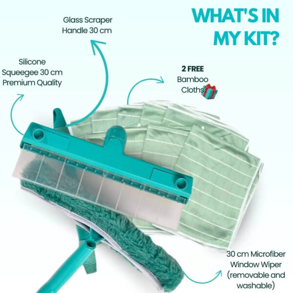 🔥 Whoa! Streak-Free Magic Window Squeegee (Eco-Friendly Silicone Kit!) - Quick & Easy! - Image 6